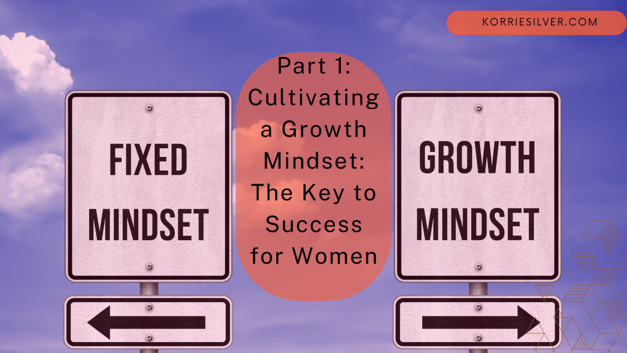 Read more about the article Part 1: Cultivating a Growth Mindset: The Key to Success for Women